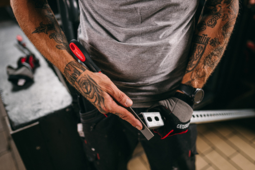 GEDORE R93000005 Feilensatz 3-kant + 4-kant + Flach + Rund + Halb 5-teilig