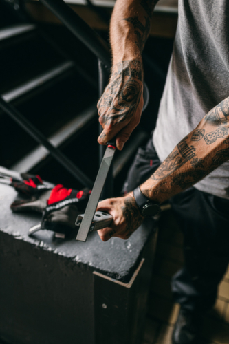 GEDORE R93000005 Feilensatz 3-kant + 4-kant + Flach + Rund + Halb 5-teilig