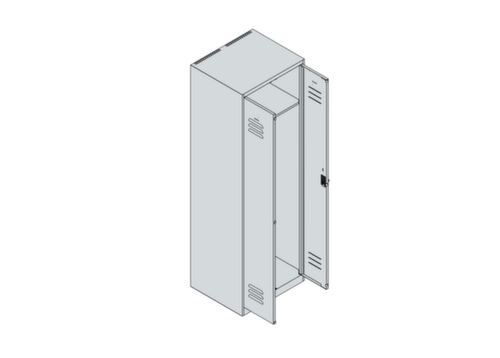 C+P PSA-Spind Classic Plus 2 Abteile pro Person
