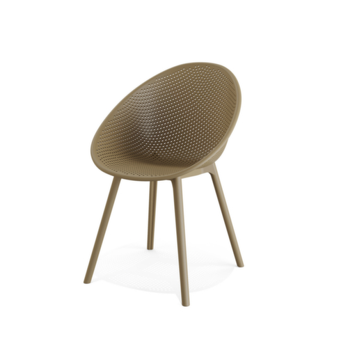 VEBA Schalenstuhl Essentials Qosy in Rattan-Optik