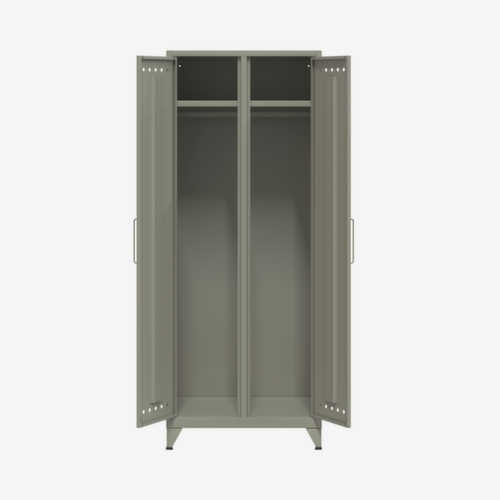 Bisley Kleider-/Wäscheschrank Fern Maxi aus lackiertem Stahl