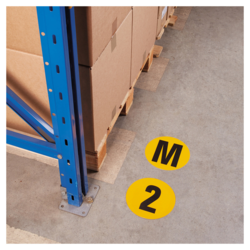Buchstaben zur Bodenmarkierung "V"