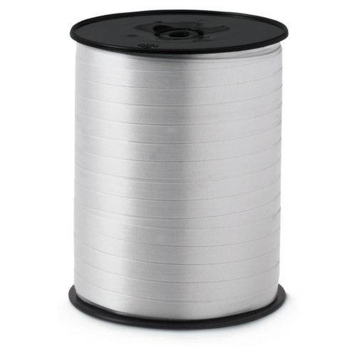 Geschenkband Standard silber
