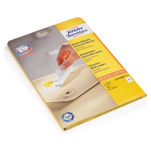 Laser-Etiketten ablösbar 99,1 x 42,3 mm
