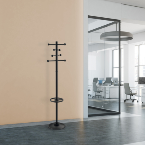 MAUL Garderobenständer MAULsaphir mit 8 Mantelhaken