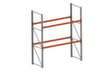 META Palettenregal MULTIPAL für 9 Paletten, 2870 mm breit, 3 Lagerebenen