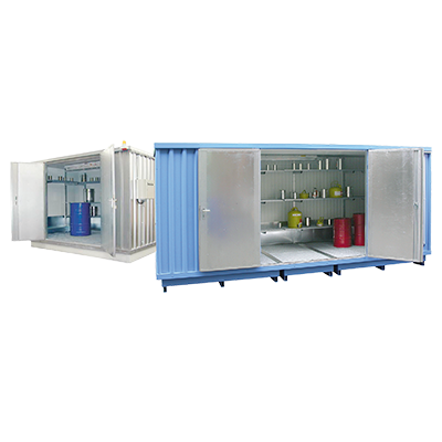 Gefahrstofflagerung im Freien