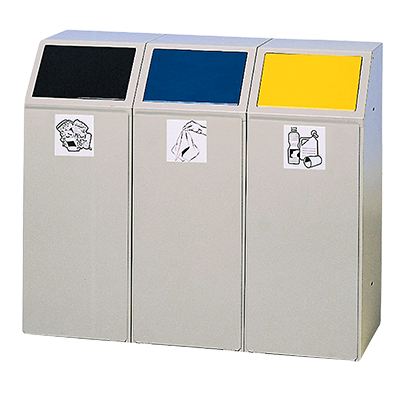 Poubelles de recyclage