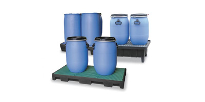 Bacs de rétention polyéthylène