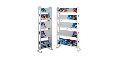 Présentoirs à tablettes