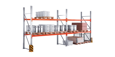 Rayonnages pour charge max. par élément inférieure à 7500kg