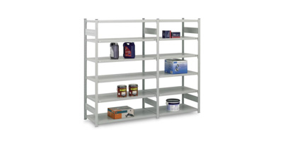 Rayonnages modulables sans boulons