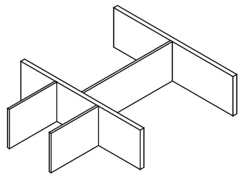 Trennstege 430 mm Standard 1 L