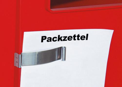 Zettelklammer für Stapelbehälter Standard 1 L