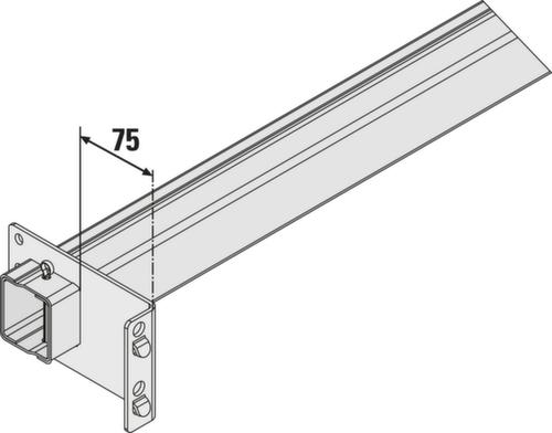 Palettenregal Technische Zeichnung 3 L