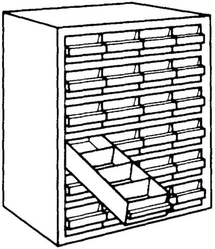 raaco Klarsichtmagazin mit robustem Metallrahmen Detail 3 L