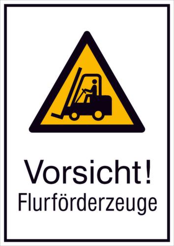 Warnschild Standard 18 L