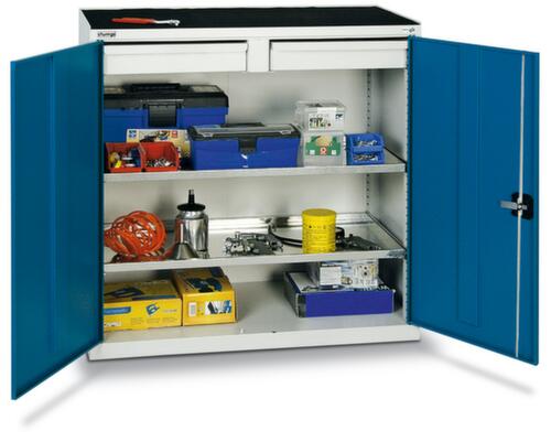 stumpf Werkzeugschrank Serie 2000 mit Wannenböden + Schubladen Standard 5 L