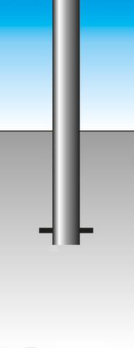 Sperrpfosten aus Edelstahl Detail 1 L