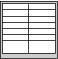 PAVOY Schubladenschrank Basis, 14 Schublade(n) Technische Zeichnung 1 L