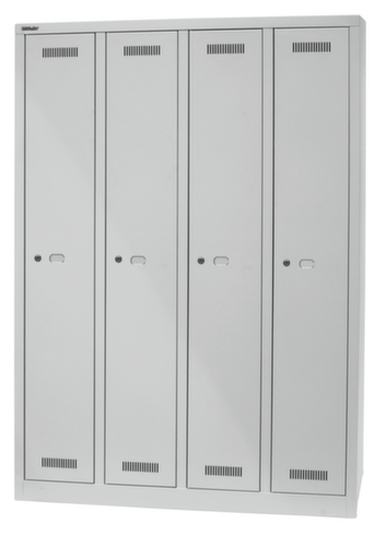 Bisley Garderobenschrank MonoBloc, Abteilbreite 248 mm Standard 2 L