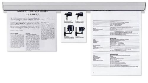 Franken Papierklemmschiene Standard 2 L