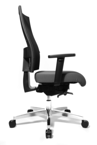 Topstar Drehstuhl Sitness 60 mit Body-Balance-Tec-Gelenk, Netzrückenlehne, anthrazit Standard 2 L