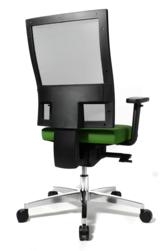 Topstar Drehstuhl Sitness 60 mit Body-Balance-Tec-Gelenk, Netzrückenlehne, grün Standard 4 L