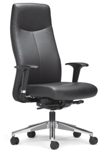 ROVO-CHAIR Drehsessel ROVO XL 5910 A 5-04, Bezug Nappaleder, schwarz Standard 1 L