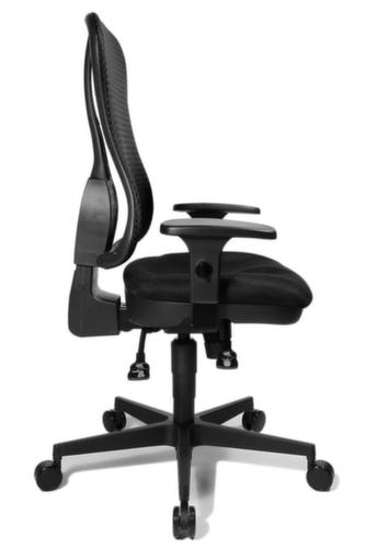 Topstar Bürodrehstuhl HEAD POINT SY, Netzrückenlehne, schwarz Standard 5 L