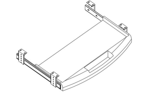 Nowy Styl Tastatur- und Mausablage E10 Standard 1 L