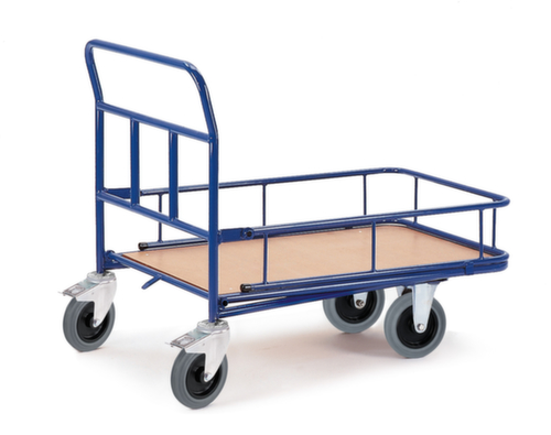 Rollcart C+C Wagen mit Geländer, Traglast 400 kg, Ladefläche 960 x 635 mm Standard 1 L