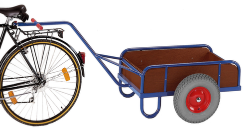 Rollcart Fahrradanhänger mit Bordwänden, Traglast 0,2 t, Ladefläche 765 x 435 mm Standard 1 L