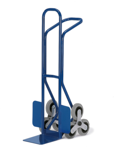 Rollcart 3-Stern-Treppenkarre, Traglast 150 kg, Schaufelbreite 250 mm, TPE-Bereifung Standard 1 L