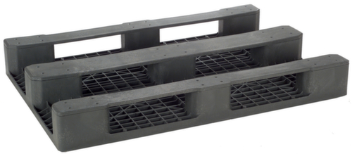 Universal-Hygienepalette, PE-Regenerat, Länge x Breite 1200 x 800 mm Standard 2 L