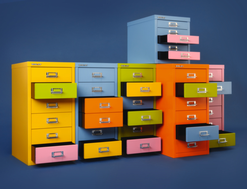 Bisley Schubladenschrank MultiDrawer 39er Serie passend für DIN A3 Milieu 1 L