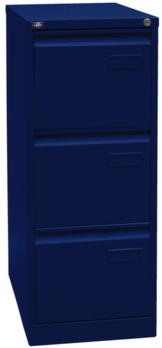 Bisley Hängeregistraturschrank Light, 3 Auszüge, oxfordblau/oxfordblau Standard 3 L