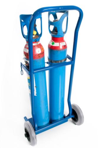 Rollcart Flaschenkarre, für 2x10 l  Flasche, TPE-Bereifung Standard 2 L