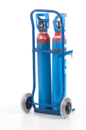 Rollcart Flaschenkarre, für 2x10 l  Flasche, TPE-Bereifung Standard 7 L