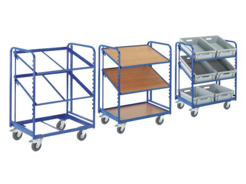 Rollcart Etagenwagen mit neigbaren Etagen Standard 1 L