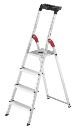 Hailo Einseitige Stufenstehleiter StandardLine L60 mit Ablageschale Standard 3 L