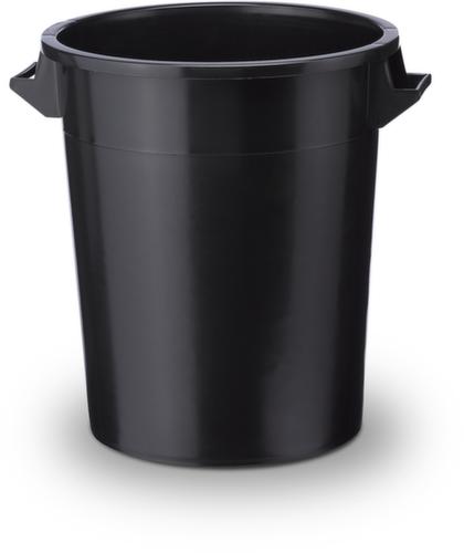 Lichtundurchlässige Tonne in schwarz Standard 6 L