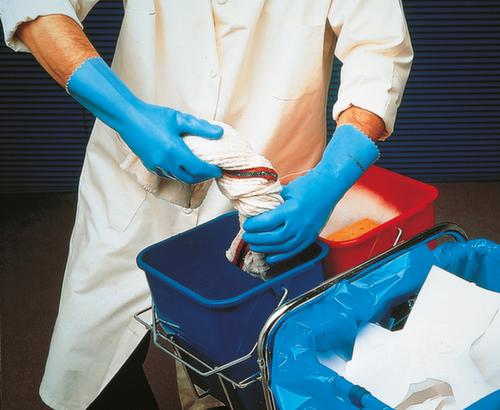 Chemikalienschutzhandschuhe Jersette, Latex, Größe 8 - 8,5 Milieu 1 L