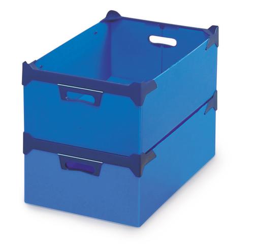 Stapelbox, blau, Inhalt 36 l Milieu 1 L