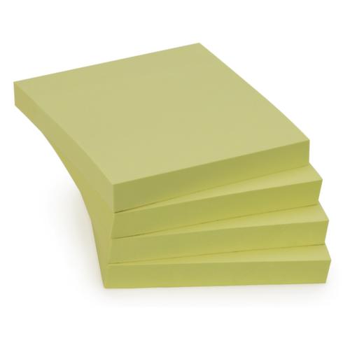 Post-it® Haftnotiz Super Sticky mit 100 Blatt, Breite x Tiefe 76 x 76 mm Standard 1 L