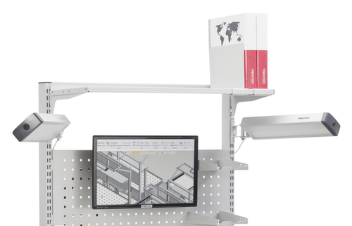 Treston ESD-Boden für Montagetisch, Breite 1500 mm Milieu 1 L