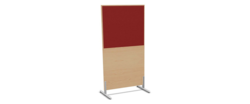 Nowy Styl Trennwand E10 aus Holz mit Stoffbespannung, Höhe x Breite 1545 x 800 mm Standard 2 L