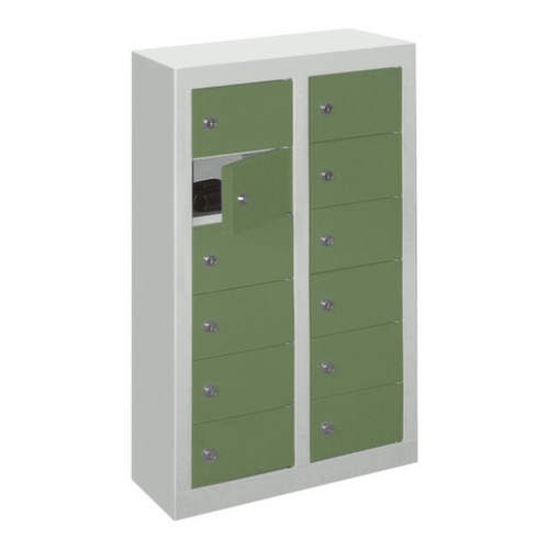 PAVOY Schließfachschrank Basis, 12 Fächer Standard 1 L