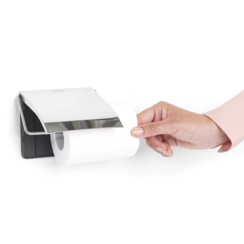 Toilettenpapierspender, Edelstahl Milieu 1 L