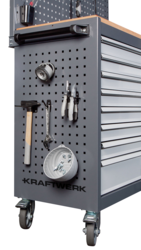 KRAFTWERK® Werkstattwagen BT700 60/40 5 Schubladen Detail 2 L